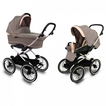 Коляска 2 в 1 Navington Caravel (большие колеса) — Capri (зима)