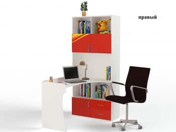 Стол-стеллаж ABC-KING Champion — правый (красный)