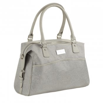 Сумка для мамы близнецов Bebe Due Bolsa Paris — Gris Claro