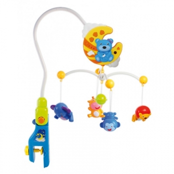 Музыкальная карусель Baby Mix — Мишки (с пультом)