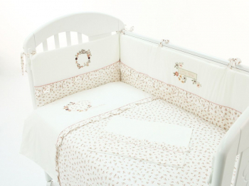 Сменное бельё Funnababy Little Petal 120x60 3 предмета