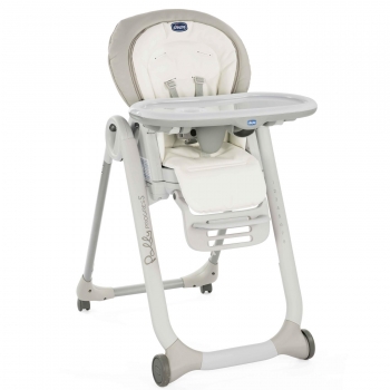 Стульчик для кормления Chicco Polly Progres 5 — White Snow
