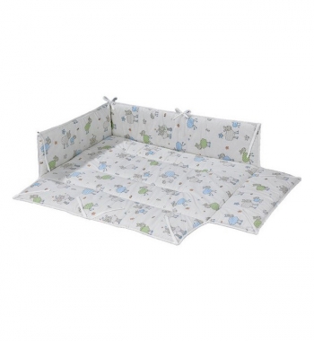 Мягкий бампер для манежа Geuther Ameli — цвет 135 (овечки)