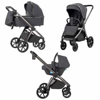 Коляска 3 в 1 Carrello Omega CRL-6535/1 — Excellent Grey