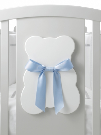 Пеленальный комод с ванночкой Erbesi Bubu Fiocco — Light Blue