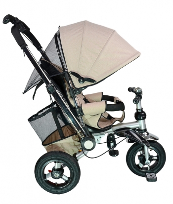 Велосипед детский трехколёсный Farfello TSTX010 — лён хаки