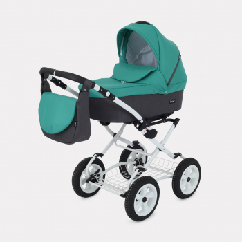 Коляска 2 в 1 RANT DREAM Classic — 08 серый-т.зеленый