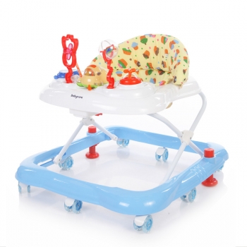 Ходунки Baby Care Mario — Белый/Синий