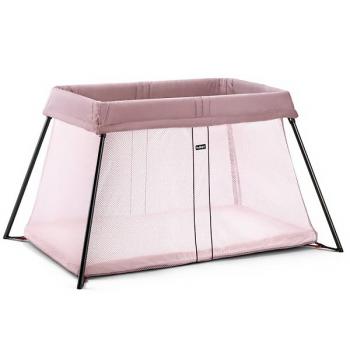 Манеж-кровать BabyBjorn Travel Crib Light — Темно-розовый