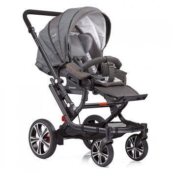 Прогулочная коляска Gesslein F6 Air+  — темно-серый