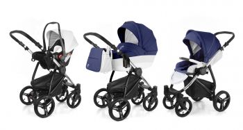 Коляска 3 в 1 Esspero Grand Newborn Lux (шасси Chrome)