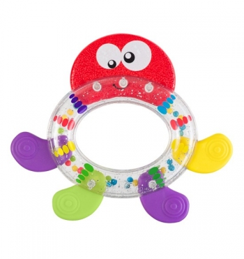 Погремушка прорезыватель BabyOno — Осьминожка
