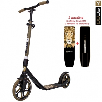 Самокат Y-SCOO RT 250 ONE&ONE — bronzat