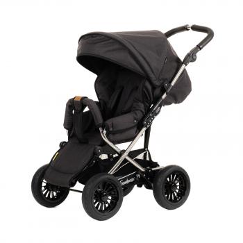 Прогулочная коляска Emmaljunga Scooter 4 AIR Lounge — Black
