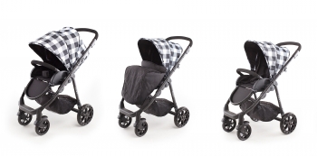 Прогулочная коляска Cozy Smart — Black