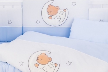 Комплект постельного белья Lepre Amore 6 предметов (125*65) — 30 голубой