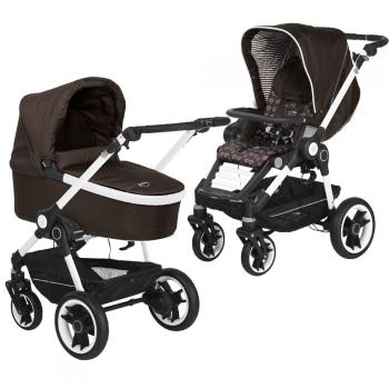 Коляска 2 в 1 Teutonia BeYou V4 Elite (шасси Pearl) — 6110-6170-6170 Truffle-Loving Heart