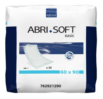 Пеленки Abena Abri-Soft одноразовые впитывающие 60х90 см, 30 шт.