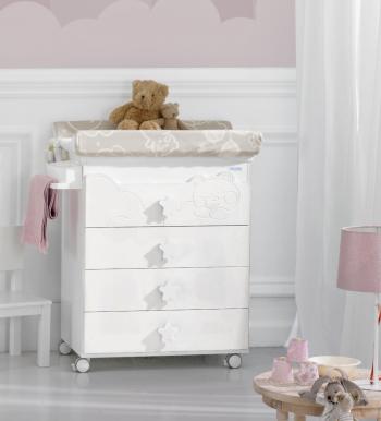 Пеленальный комод Micuna Dolce Luce B-1673	 — White