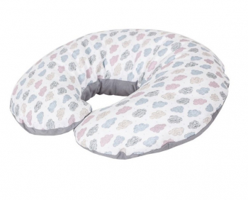 Подушка для кормления Ceba Baby Physio Mini трикотажная — Clouds