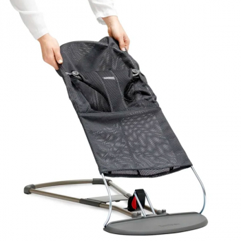 Чехол для шезлонга BabyBjorn "Bliss Mesh" [ art. 0120 ] — 13 / Антрацитовый