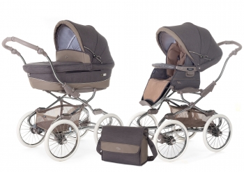 Коляска 2 в 1 Bebecar Stylo Class — CRT-645+сумка
