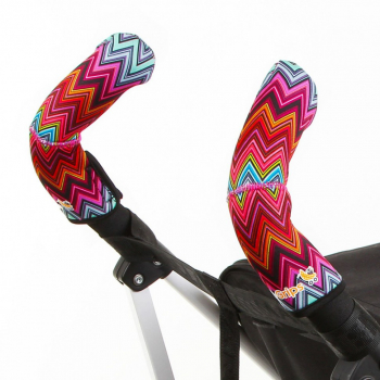 Чехлы Choopie CityGrips на ручки для коляски-трости — 319 ZigZag Color