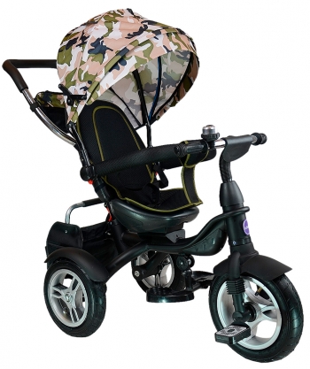 Велосипед детский трехколёсный Farfello TSTX6688-4 — камуфляж зелёный