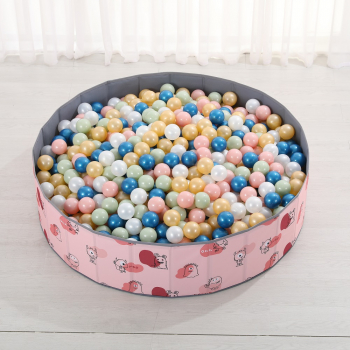 Сухой бассейн UNIX Kids Dino 100 (без шариков) — Pink