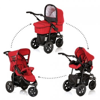 Коляска 3 в 1 Hauck Viper Trioset — tango black