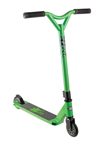 Трюковой самокат Grit Atom — зеленый