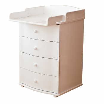 Пеленальный комод Красная звезда (Можга) С 439 — Белый