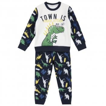 Пижама Chicco, принт Town is under attack, длинный рукав, для мальчиков