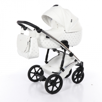Коляска 2 в 1 TAKO LARET IMPERIAL — TLI-01 белый/рама серебро