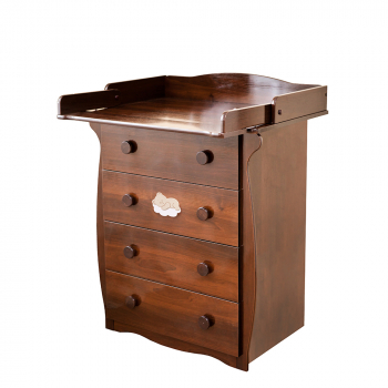 Пеленальный комод Красная звезда (Можга) С 257 — Шоколад