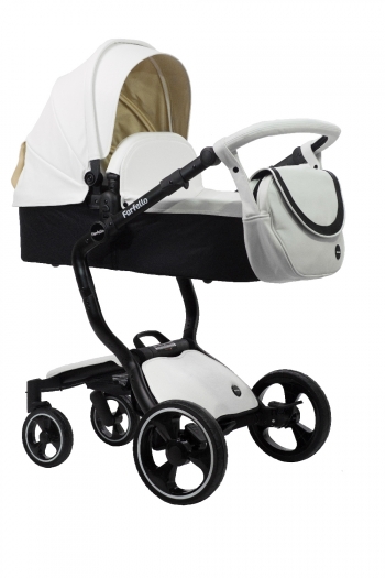 Коляска-трансформер Farfello Hot mama — белый