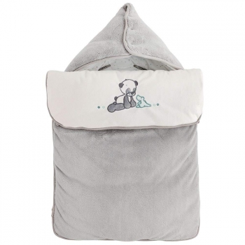 Конверт для автокресла Nattou — Loulou, Lea Hippolyte Панда, Леопард, Бегемот 963602