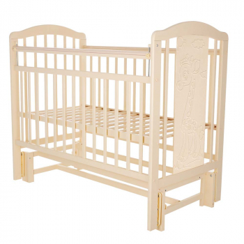 Детская кроватка Pituso Noli Жирафик (маятник универсальный) — Слоновая кость