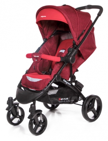 Прогулочная коляска Baby Care Seville — Красный 17