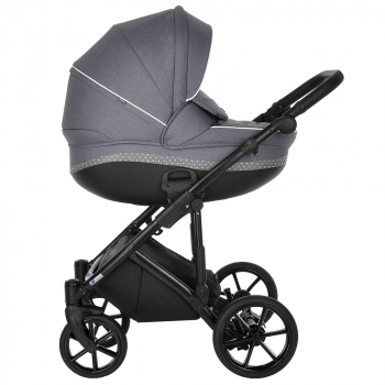 Коляска 3 в 1 Tutis Mimi Style (2021) — White Dot