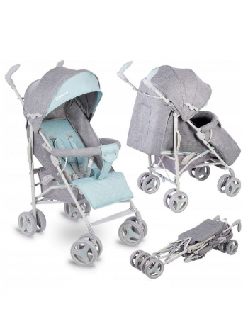 Прогулочная коляска Lionelo LO-Irma — Grey/Mint