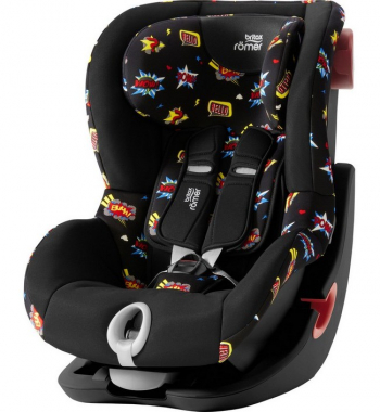 Автокресло Britax Römer King II Black Series — Comic Fun Highline