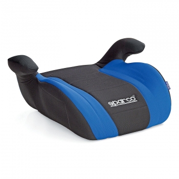 Автокресло-бустер Sparco F 100K — чёрн./синий