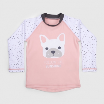 Футболка купальная для девочек Happy Baby