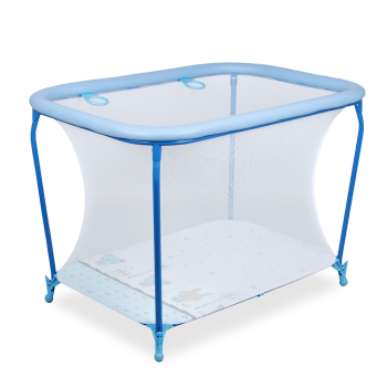 Манеж детский Globex Классик NEW — голубой арт.110103