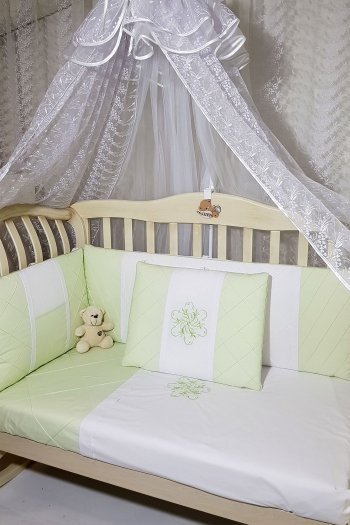 Комплект постельного белья Eco Line Odelis — Салатовый