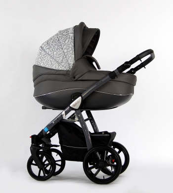 Коляска 2 в 1 Farfello Estella — ST1806 светло-серый Алфавит
