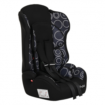 Автокресло Bambola Primo — Черный/Круги
