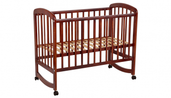 Детская кроватка Фея 304 — Орех