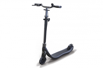 Самокат Globber ONE NL 125 DELUXE — Черно-серый
